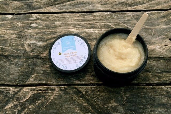 Foaming Honey Body Sugar Scrub 10 oz.