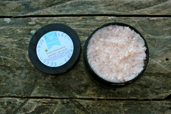 Himalayan Lavender Salt Scrub 12 oz
